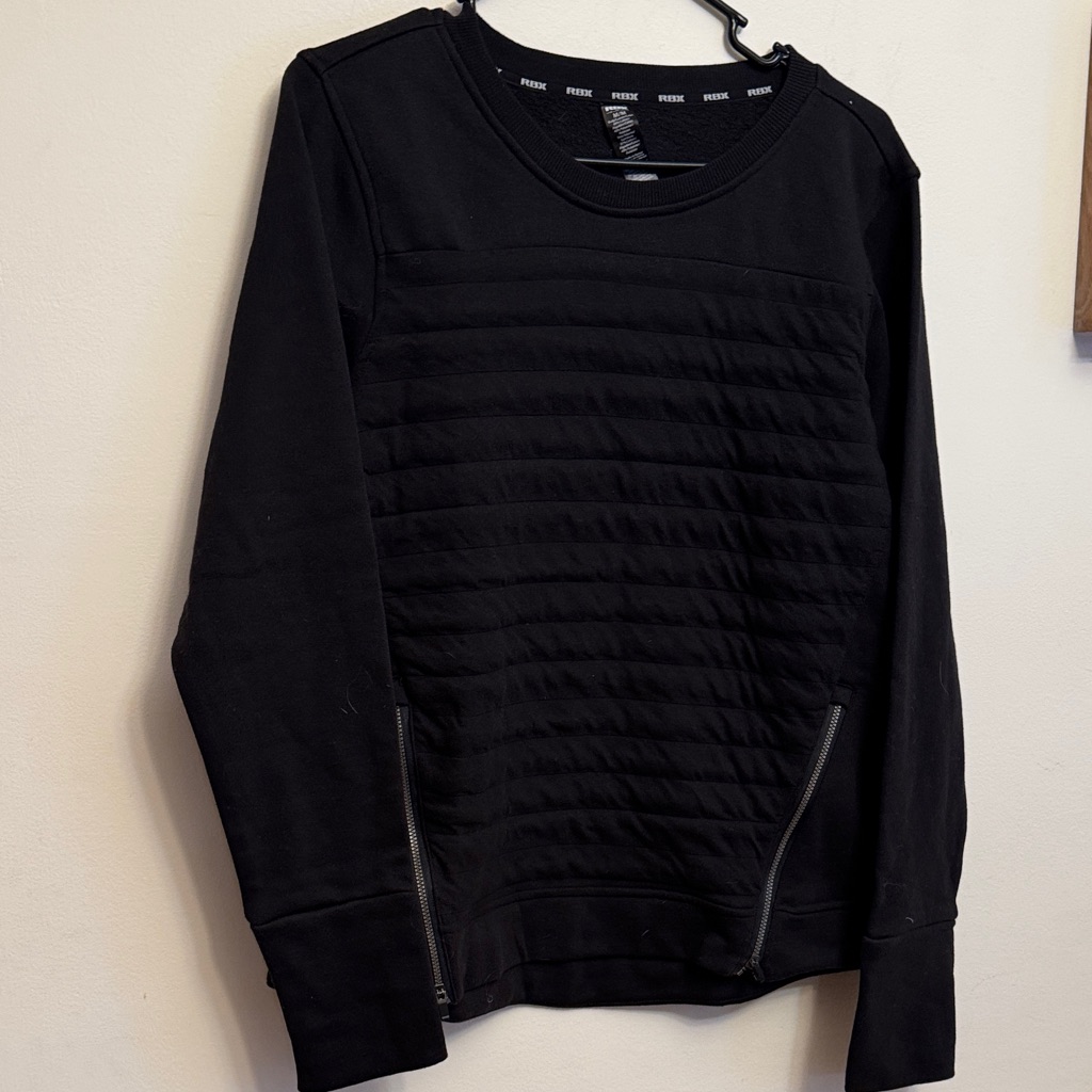 Rbx Black Crewneck Sweatshirt
